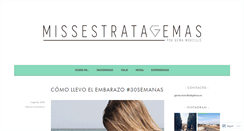 Desktop Screenshot of missestratagemas.com