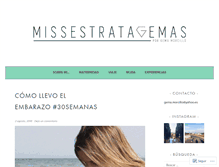 Tablet Screenshot of missestratagemas.com